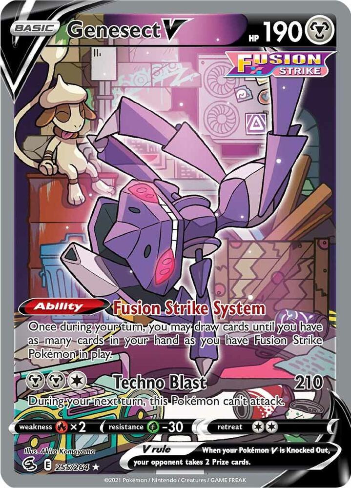 Genesect V #255 Fusion Strike (Ultra Rare)