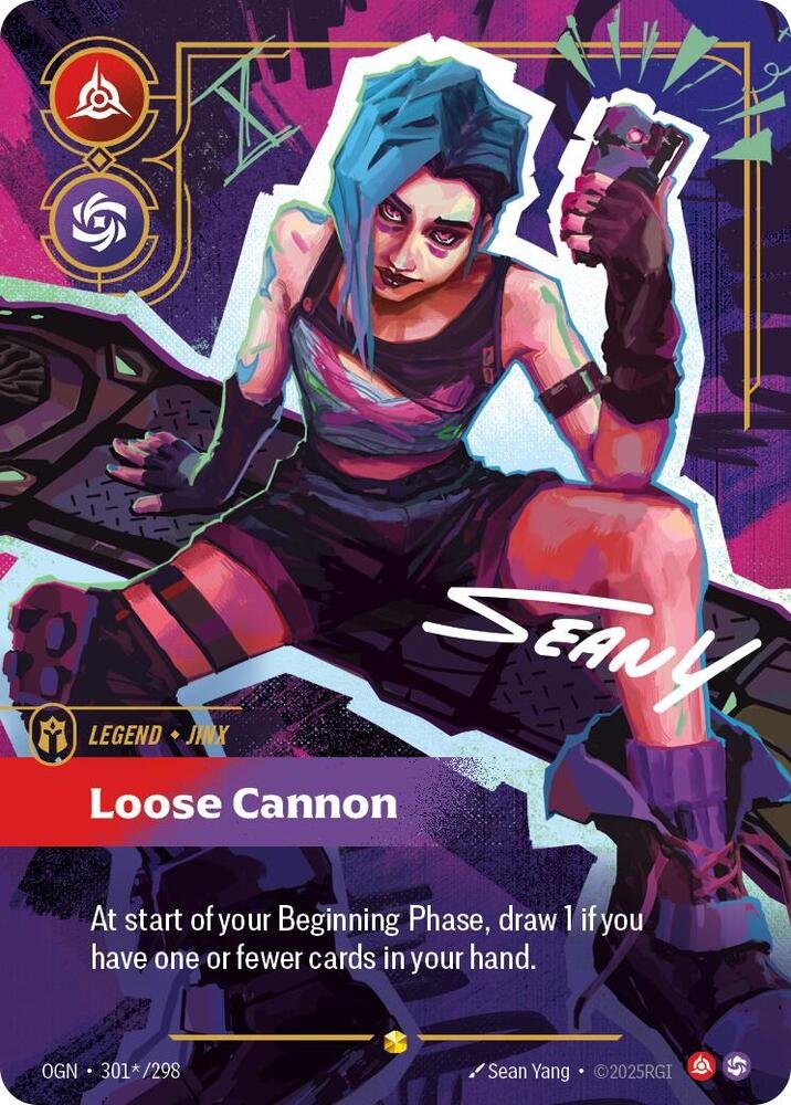 Jinx Loose Cannon Signature 301 Origins