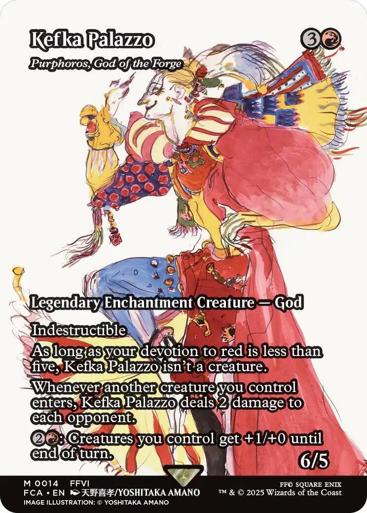 Kefka Palazzo Purphoros, God of the Forge (Showcase) #14