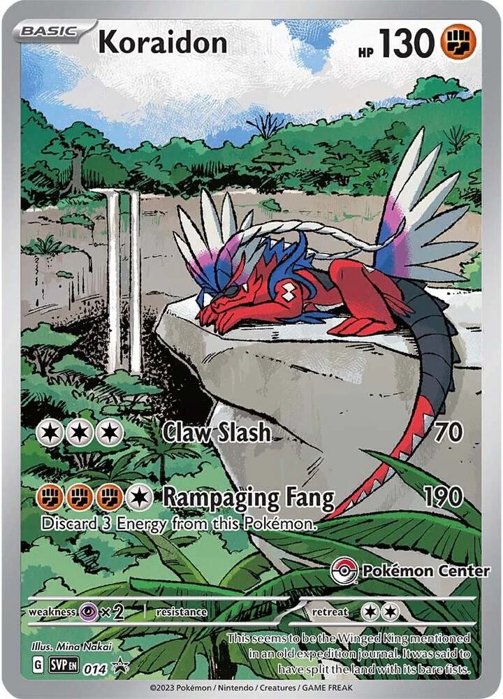 Koraidon 014 (Pokemon Center Exclusive)