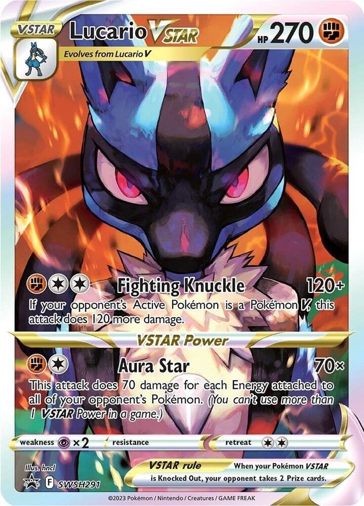 Lucario VSTAR SWSH291 Sword & Shield Promo