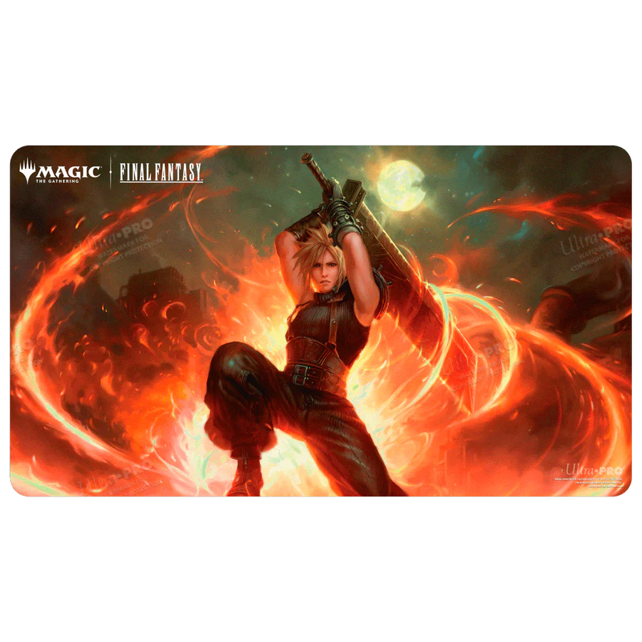 Magic The Gathering FINAL FANTASY Cloud, Ex SOLDIER (Commander) Playmat