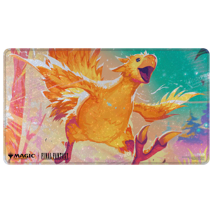 Magic The Gathering FINAL FANTASY Traveling Chocobo Holofoil Playmat