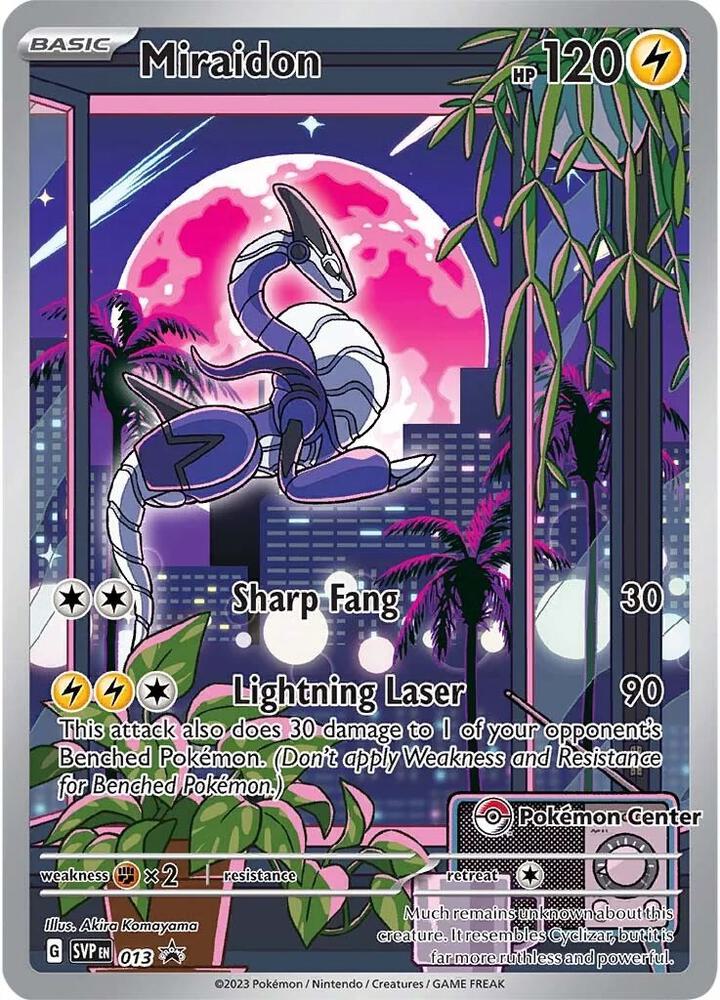Miraidon 013 (Pokemon Center Exclusive)