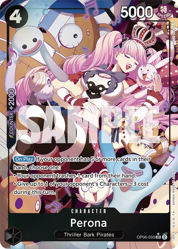 Perona (093) (Alternate Art) Wings of the Captain