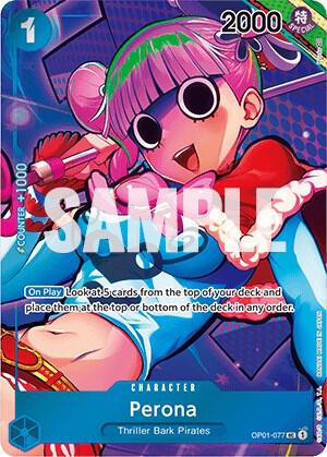 Perona (Box Topper) Romance Dawn (OP01)