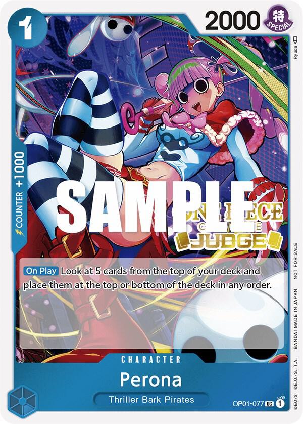 Perona (Judge Pack Vol. 2) One Piece Card