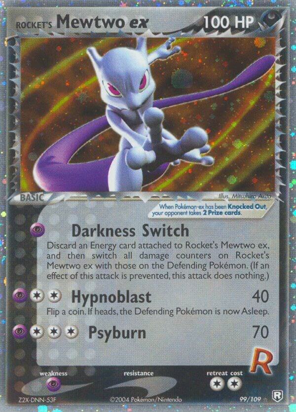 Rocket's Mewtwo ex #99 Team Rocket Returns (Ultra Rare)