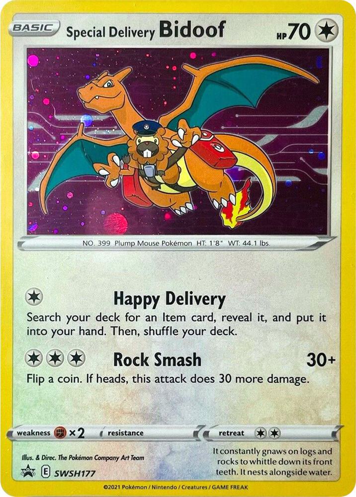 Special Delivery Bidoof SWSH177