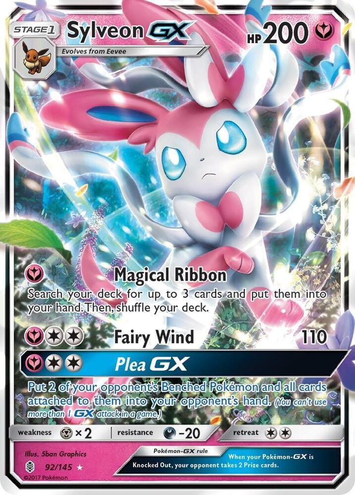 Sylveon GX 92 Guardians Rising