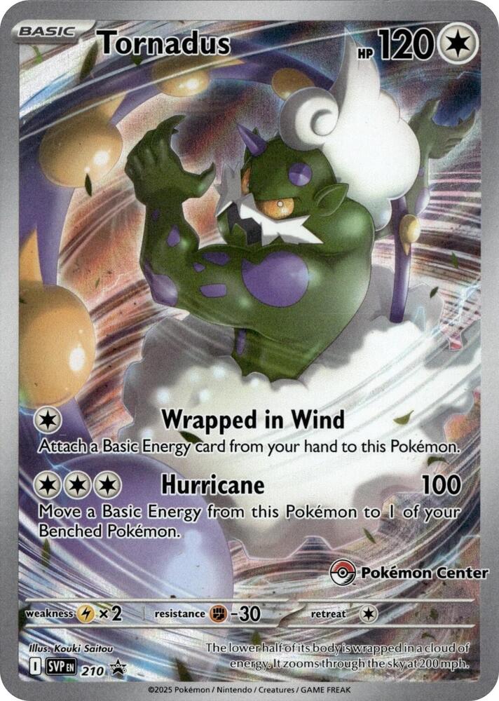Tornadus 210 (Pokemon Center Exclusive)