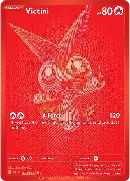 Victini 172 086 SV White Flare