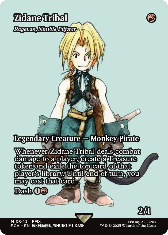 Zidane Tribal Ragavan, Nimble Pilferer (Showcase) #43