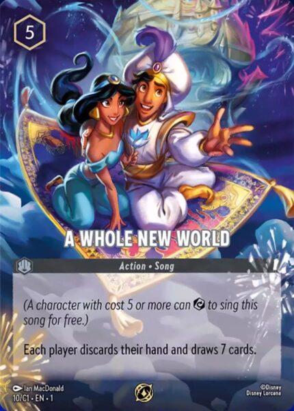 A Whole New World World Championship Promo LQ Lorcana Player