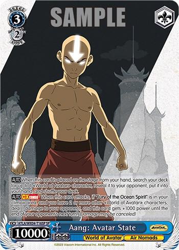 Aang Avatar State (SP) Weiss Schwarz