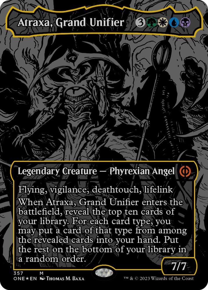Atraxa, Grand Unifier (Oil Slick Raised Foil) #357