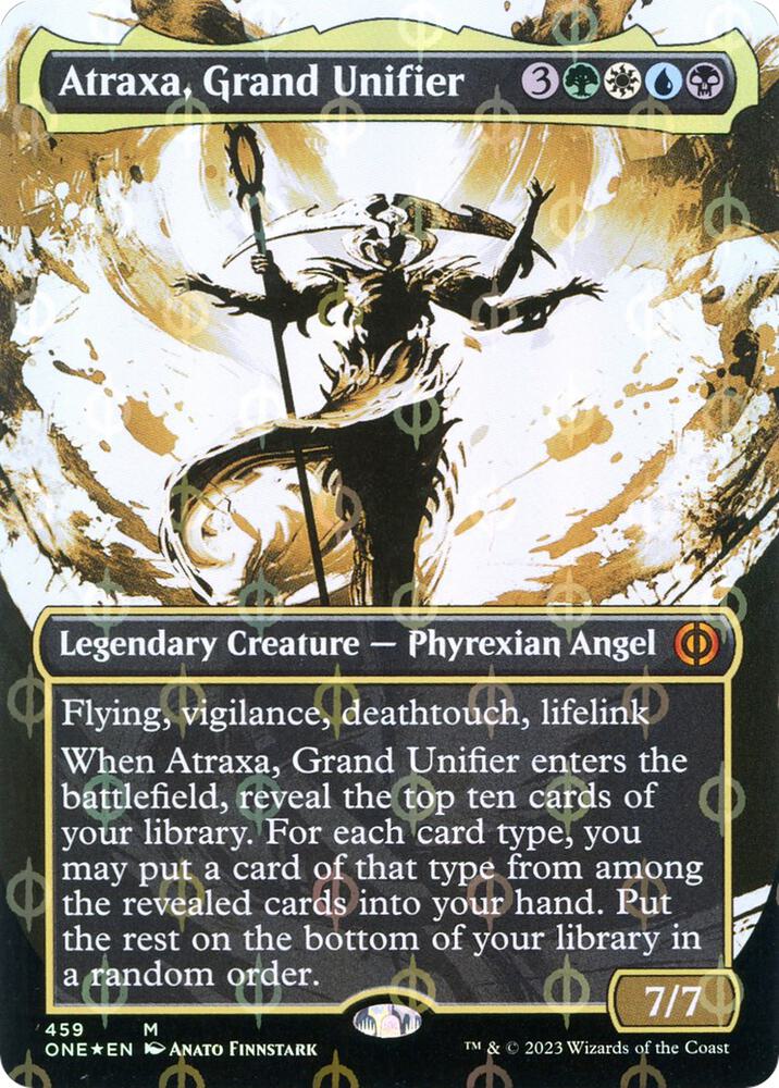 Atraxa, Grand Unifier (Showcase) (Step and Compleat Foil) #459