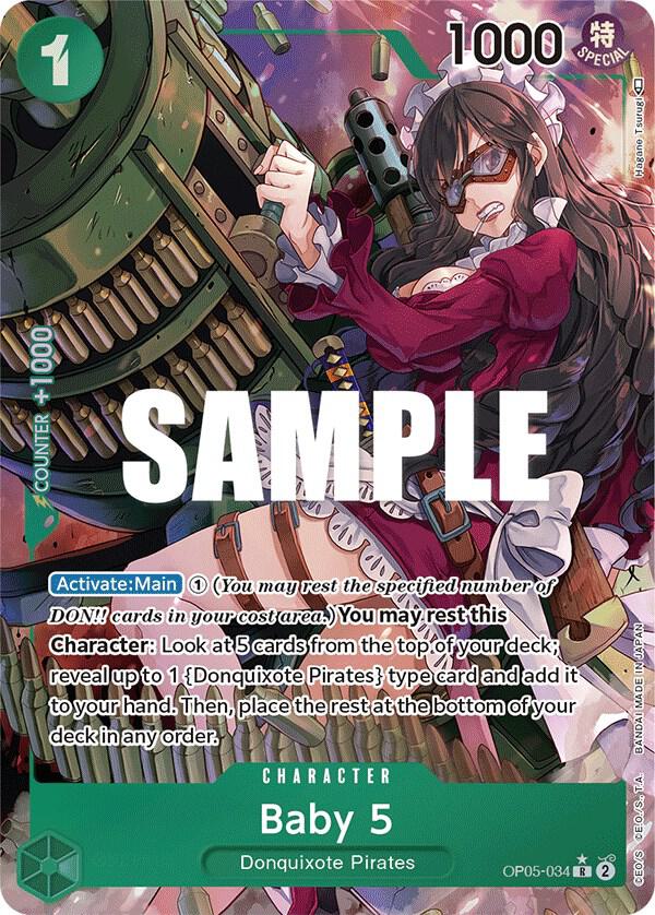 Baby 5 (034) (Alternate Art) Awakening of the New Era (OP05)