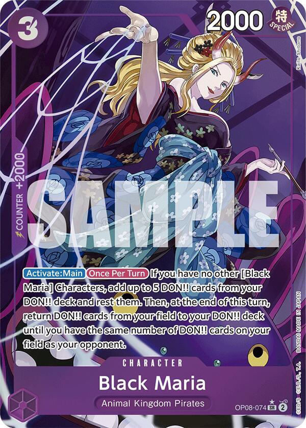 Black Maria (Parallel) #OP08 074 Two Legends