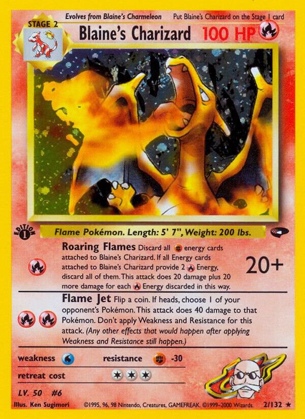 Blaine's Charizard #002