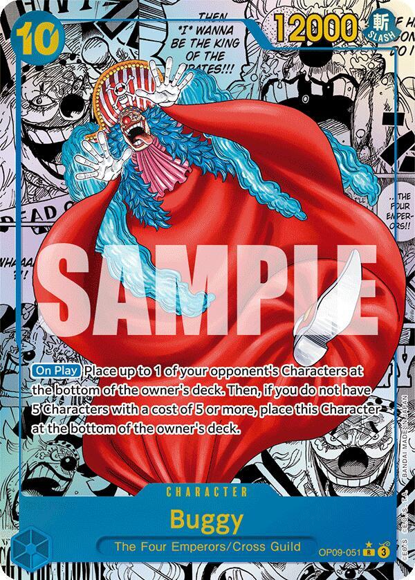 Buggy (Manga) #OP09 051 Emperors in the New World