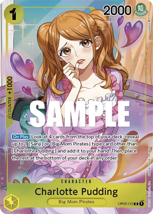 Charlotte Pudding (Alternate Art) #OP03 112 Pillar of Strength