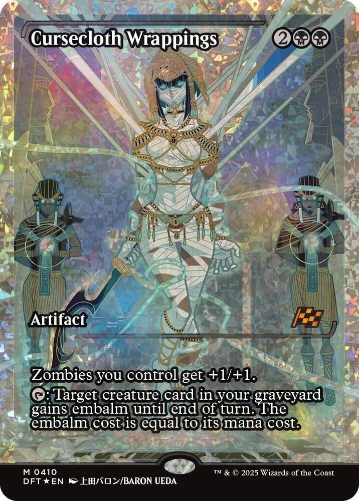 Cursecloth Wrappings (Showcase) (Fracture Foil) #410