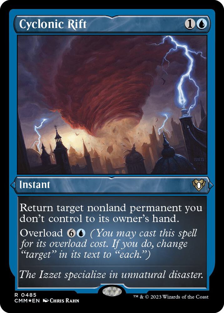 Cyclonic Rift (Foil Etched) #485