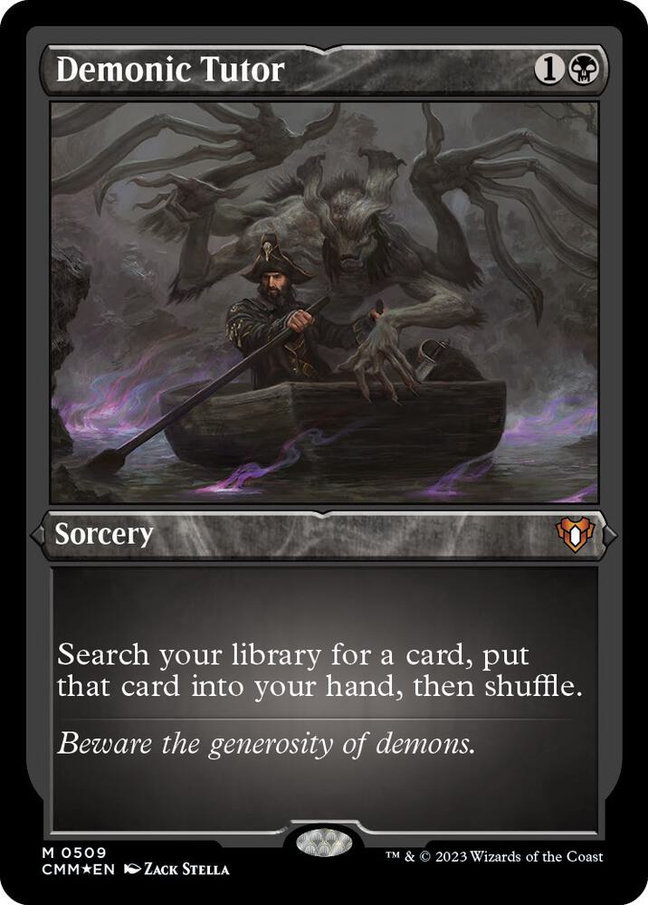 Demonic Tutor (Foil Etched) #509