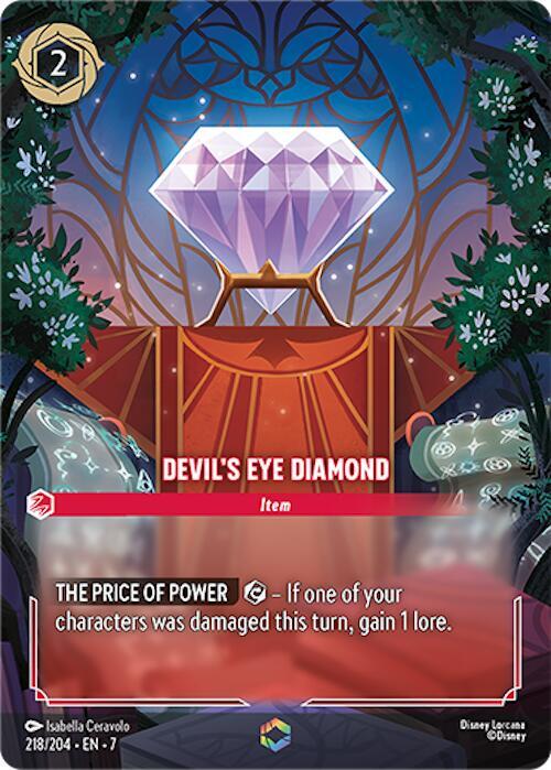 Devil's Eye Diamond (Enchanted) Archazia's Island
