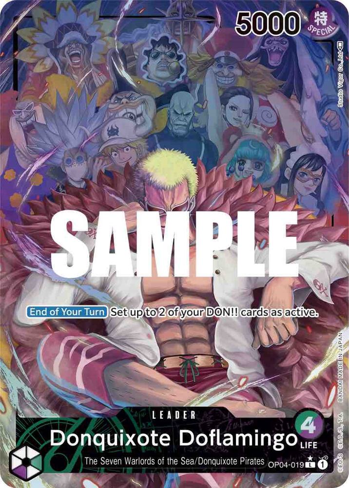 Donquixote Doflamingo (Alternate Art) #OP04 019