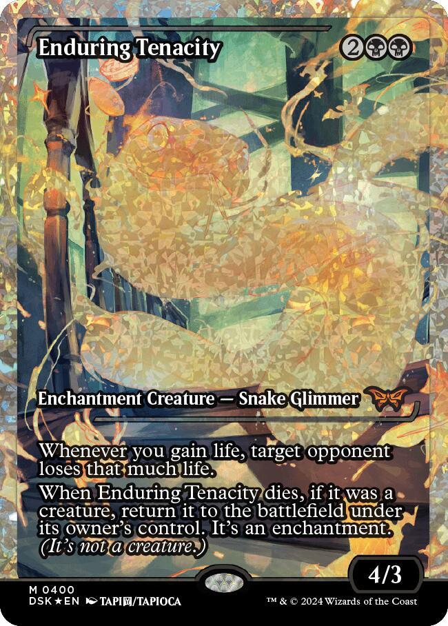 Enduring Tenacity #400 (Showcase) (Fracture Foil)