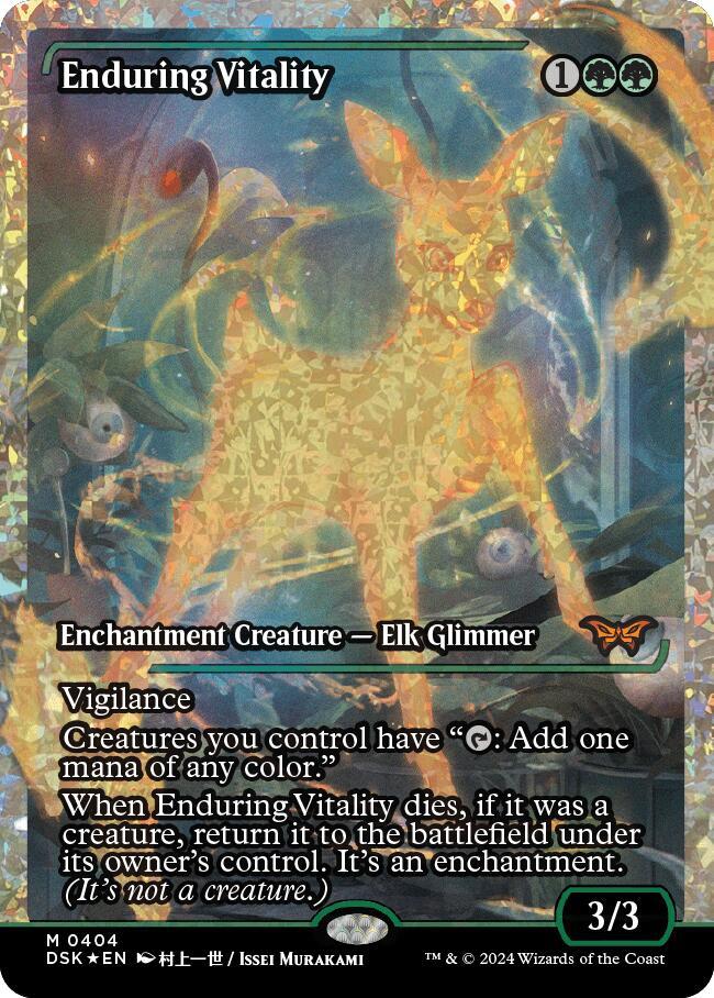 Enduring Vitality #404 (Showcase) (Fracture Foil)