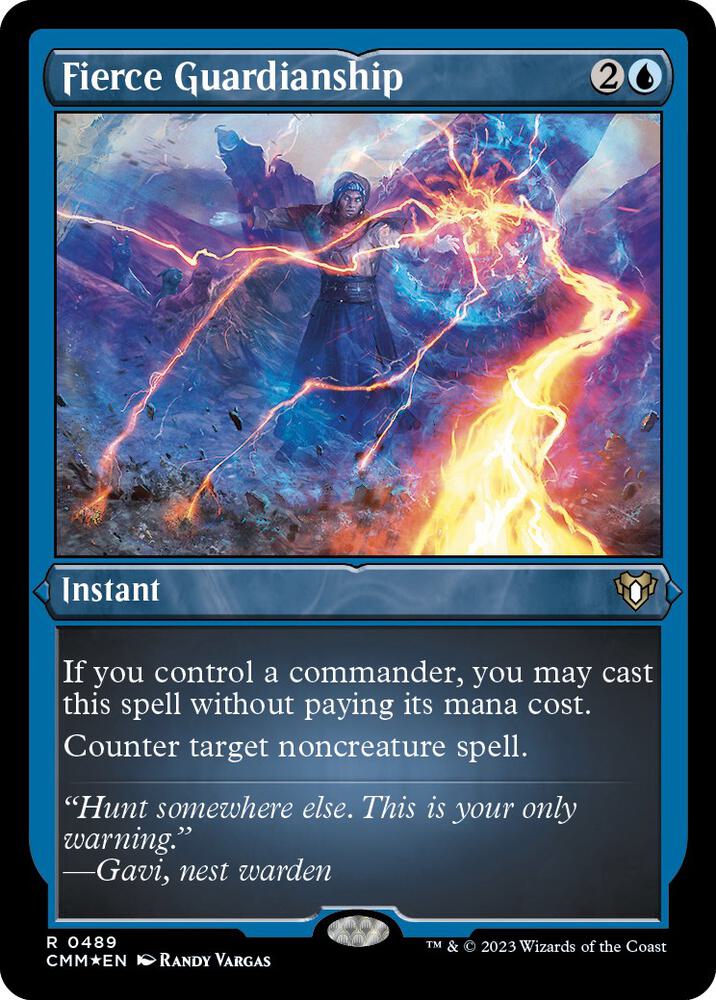 Fierce Guardianship (Foil Etched) #489