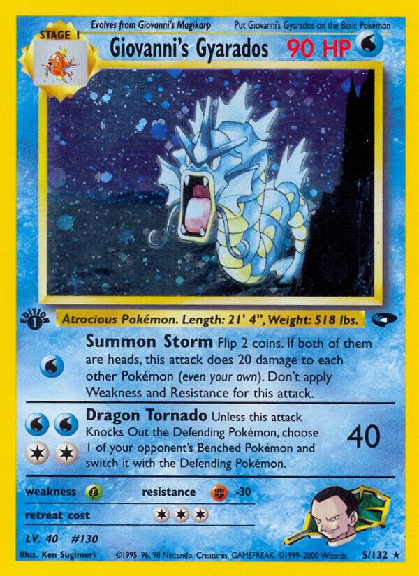 Giovanni's Gyarados #005