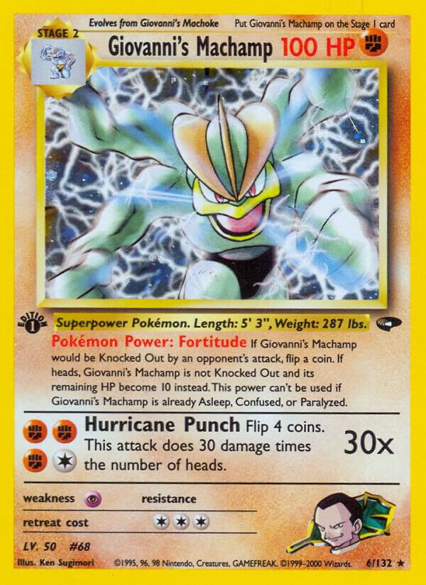 Giovanni's Machamp #006
