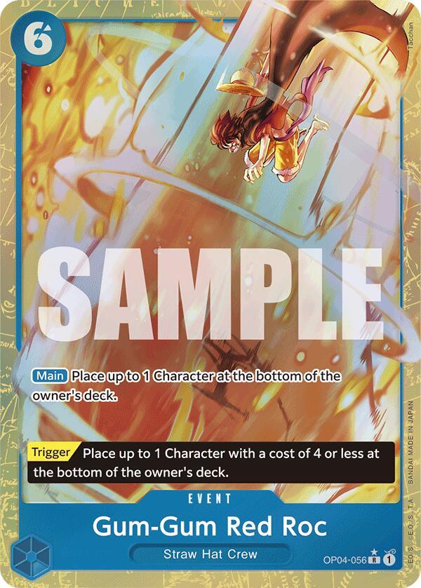 Gum Gum Red Roc (Alternate Art) #OP04 056