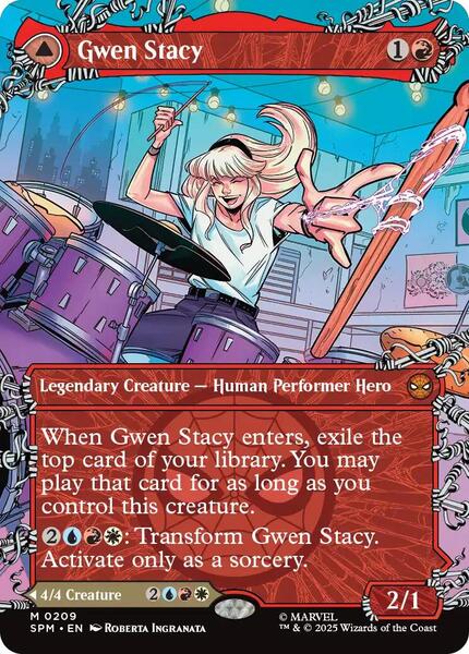 Gwen Stacy MTG Spider Man