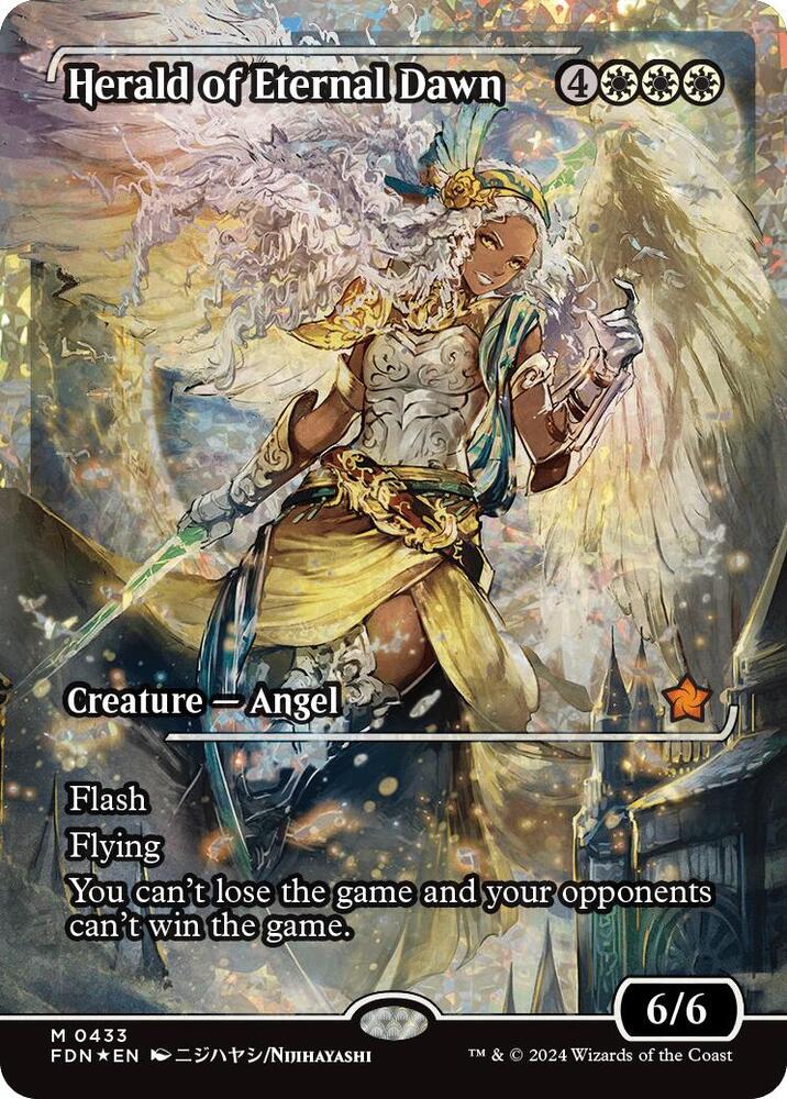 Herald of Eternal Dawn (Showcase) (Fracture Foil) Foundations