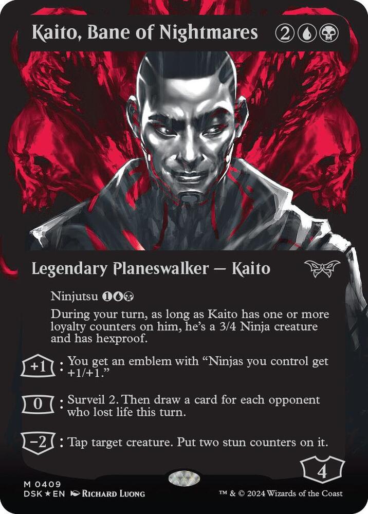 Kaito, Bane of Nightmares #409 (Showcase) (Fracture Foil)