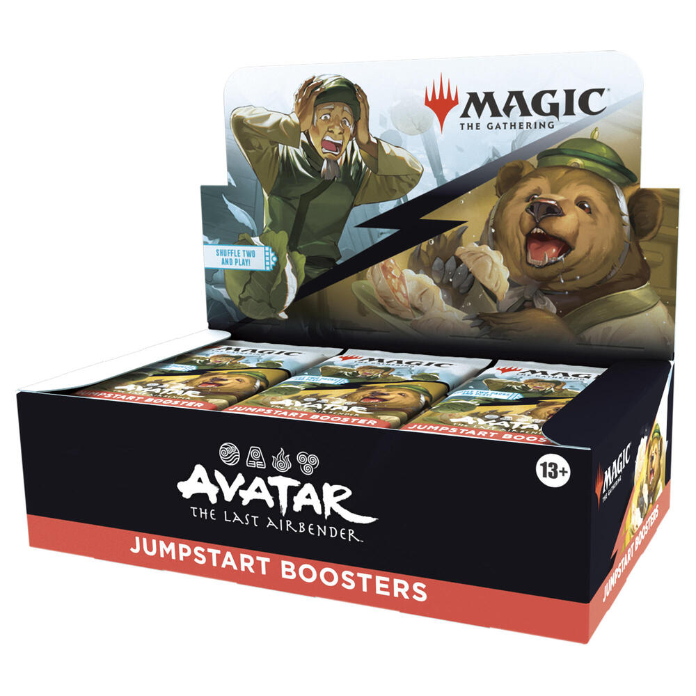 MTG Avatar The Last Airbender Jumpstart Booster Display