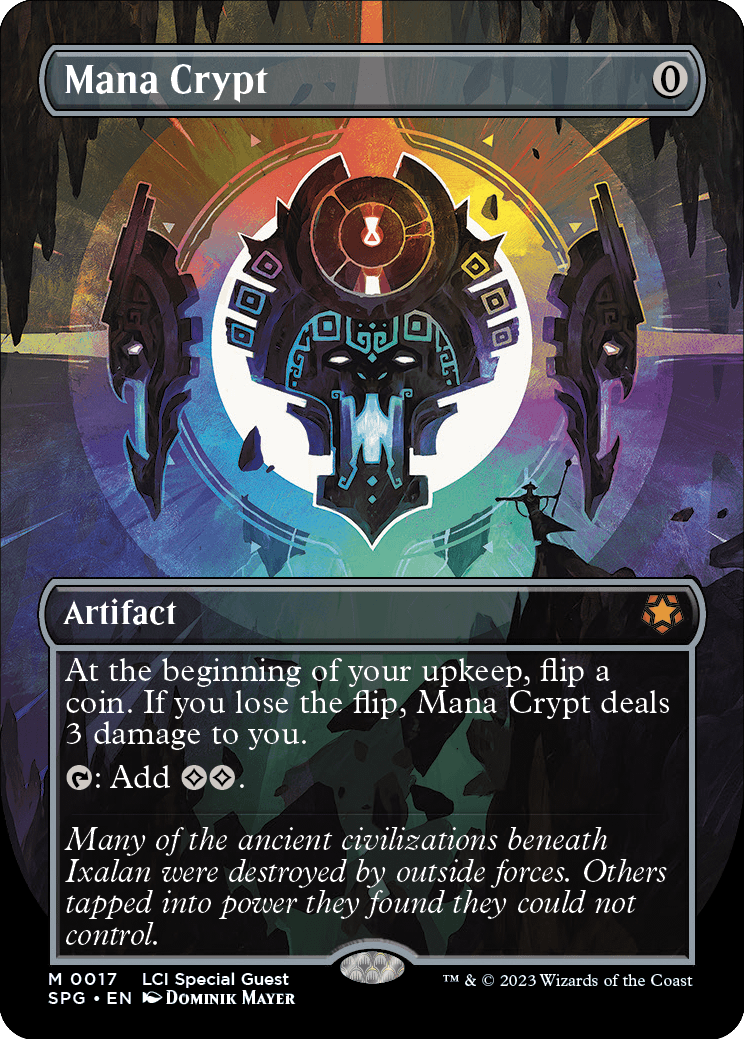 Mana Crypt Magic Serialized