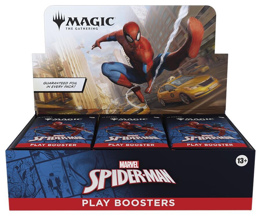 Marvel's Spider Man Play Booster Display