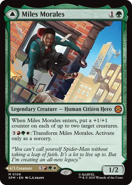 Miles Morales MTG Spider Man
