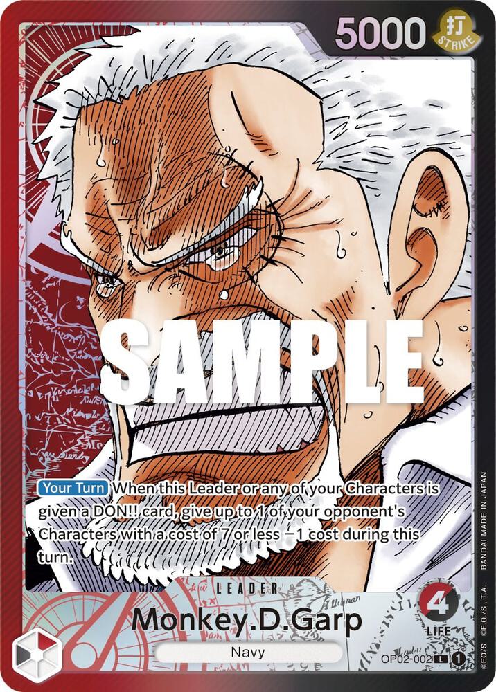 Monkey.D.Garp (002) (Alternate Art) Paramount War