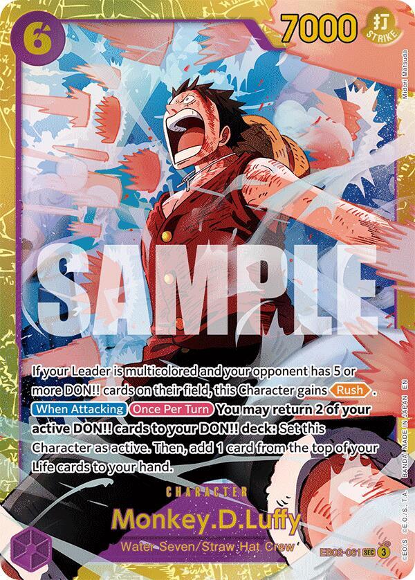 Monkey.D.Luffy #EB02 061