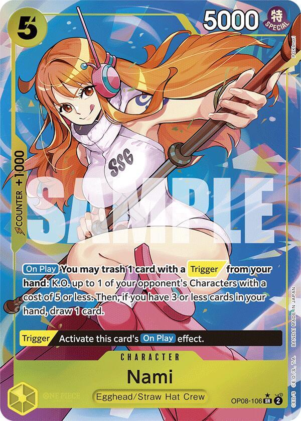 Nami (Parallel) #OP08 106