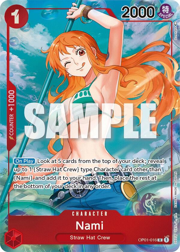 Nami (Parallel) Romance Dawn #OP01 016