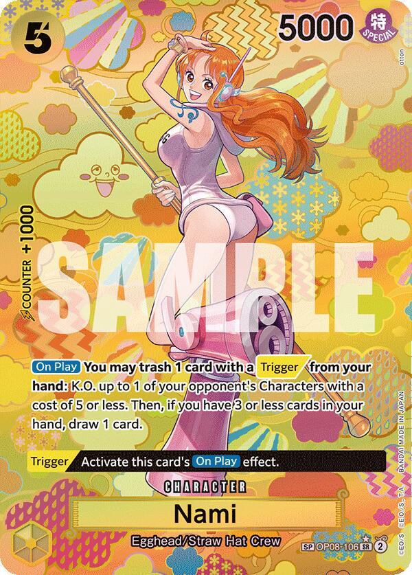 Nami (SP) #OP08 106