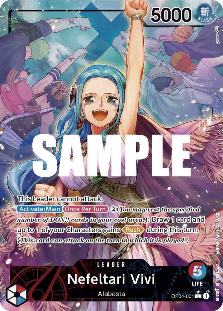 Nefeltari Vivi (Alternate Art) #OP04 001
